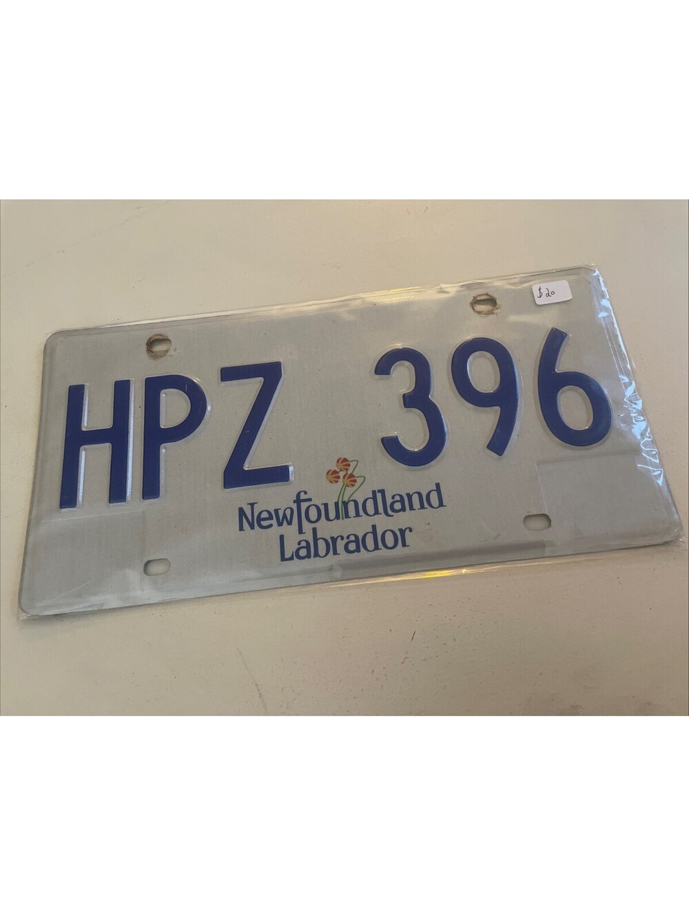 Newfoundland License Plate (Expired) Labrador HPZ 396